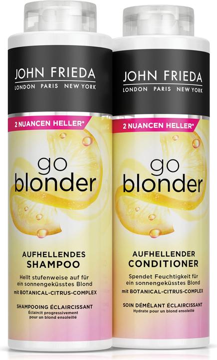 Actual product image John Frieda Go Blonder (500 ml, Liquid shampoo)