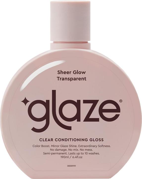 Glaze Sheer Glow Transparent Clear Conditioning Gloss (190 ml)