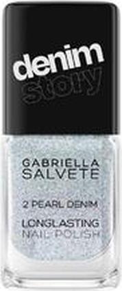 Gabriella Salvete Denim Story Longlasting Nail Polish - Lak na nehty 11 ml 02 Pearl Denim (02 Pearl Denim)