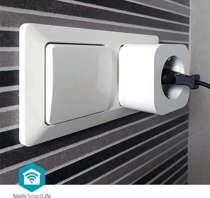 Image du produit Nedis SmartLife Smart Plug | Wi-Fi | Mesureur de puissance | 3680 W | Type F (CEE 7/7) | 0 - 55 °C | An