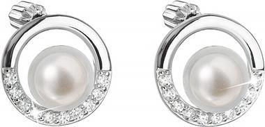 Immagine prodotto Evolution Group - Silver stud earrings with genuine Pavona pearls 21022.1B