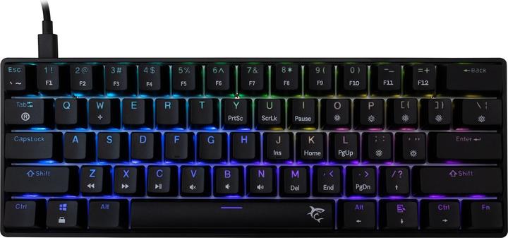 Immagine prodotto White Shark GK-004121 Shinobi-2 Blue Switch, Black US (US, Senza fili)
