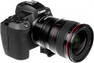 Actual product image Commlite Adapter Canon EF/EF's to EOS R (Reversing ring, Canon R, Canon RF)