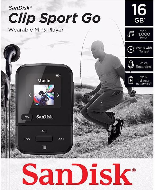 Image du produit SanDisk Clip Sport Go New (16 Go)