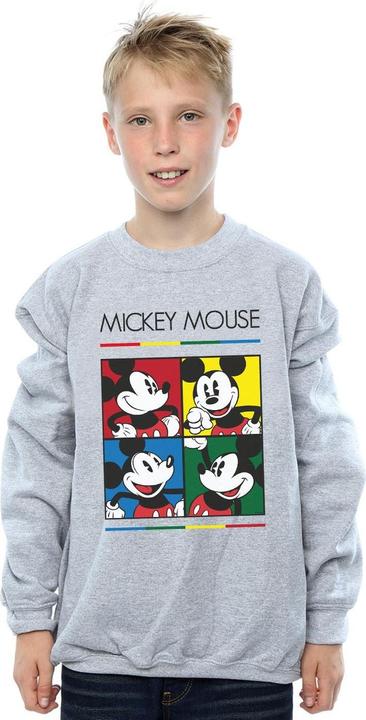 Image du produit Disney - Sweat MICKEY MOUSE SQUARE COLOUR - Garçon (128)