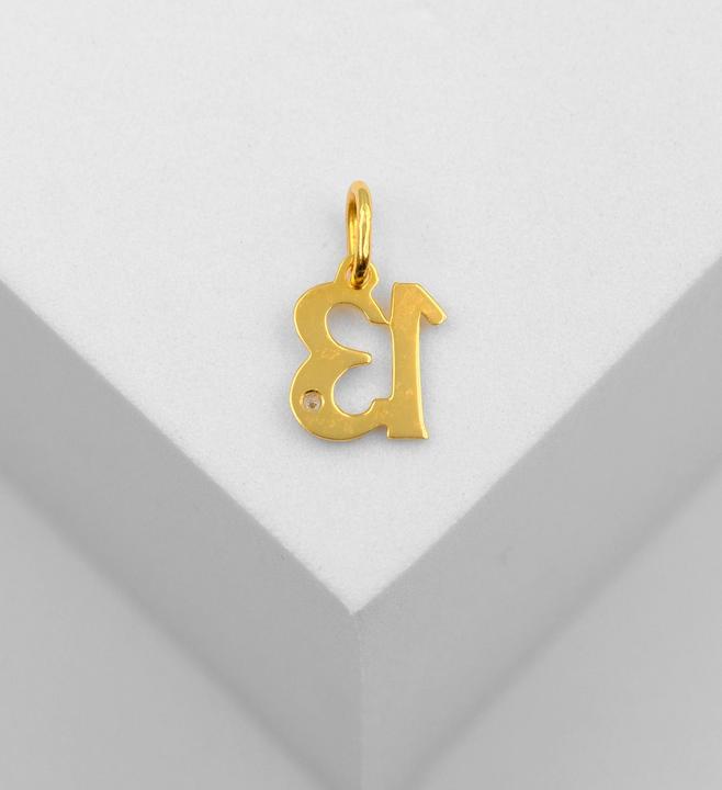 Image du produit Muau Nombre 13 (750, Or blanc, Or jaune 18 K)