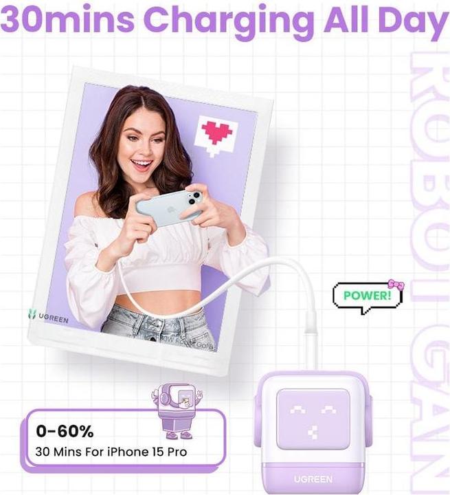 Actual product image Ugreen Nexode RG (65 W)