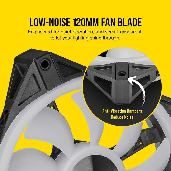 Productafbeelding Corsair iCUE QL120 RGB (120 mm, 1 x)