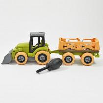 Actual product image Kögler DIY farm vehicle with trailer and two goat