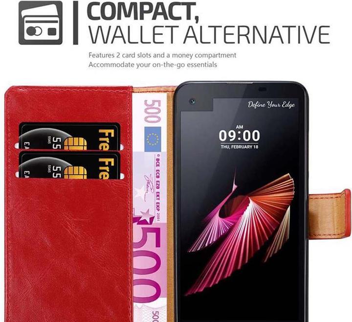 Produktbild Cadorabo Book Luxury Cover (LG X Screen)