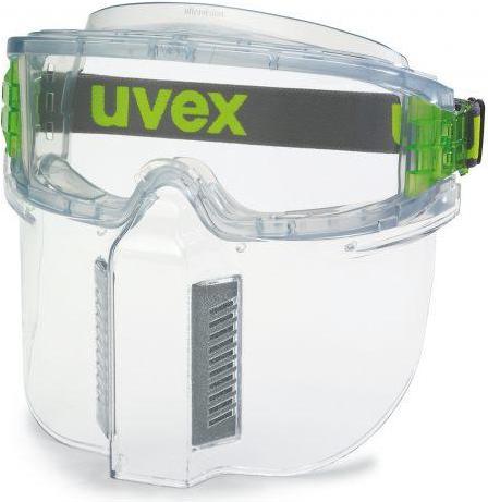 Actual product image Uvex Safety face shield