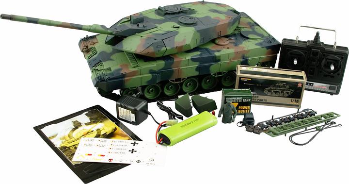 Actual product image Amewi Panzer Leopard 2 A6 2.4GHz M 1:16 / R&S / Metal Gear Unit (RTR Ready-to-Run)
