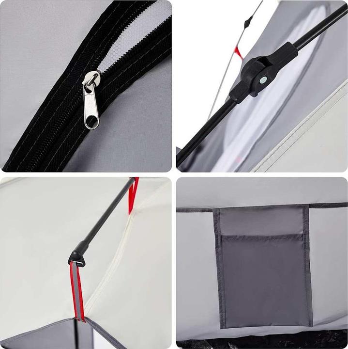 Image du produit VidaXL Tente de plage 3 personnes Quick Release imperméable (Tente de plage, 2.55 kg, 3 personnes)