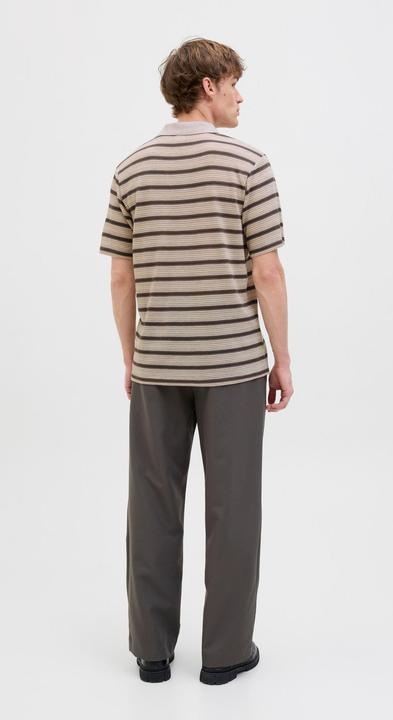 Actual product image Jack & Jones Gestreift Fly-Away Kragen Poloshirt Poloshirt (XXL)