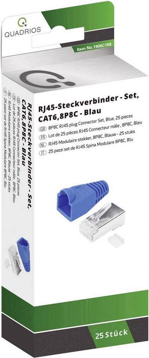 Produktbild Quadrios RJ 45 Steckverbinder Set 6