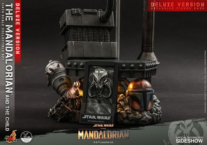 Produktbild Hot Toys Star Wars – The Mandalorian “The Mandalorian & The Child” Deluxe 1/4 Actionfiguren