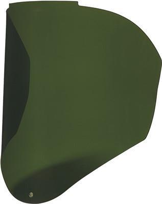 Produktbild Honeywell Safety Gesichtsschutzschirm 1011628 Unbeschichtete Polycarbonat-Visierscheibe, IR 3 grün (VLT=17%)