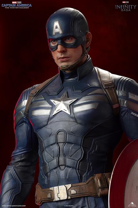 Immagine prodotto Queen Studios Statua 1/4 di Capitan America - Il Soldato d'Inverno "Capitan America