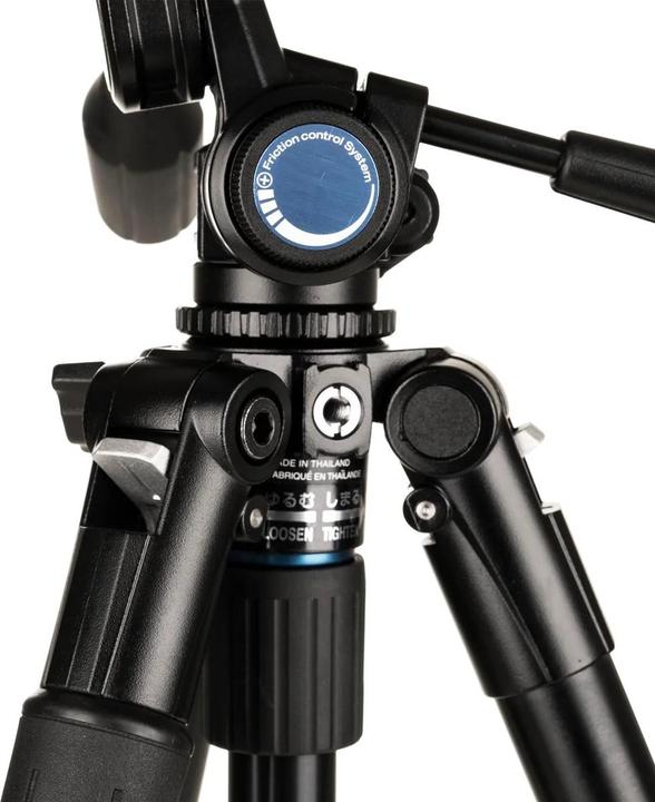 Image du produit Slik PRO AL-324-3WFC Kit de trépied à tête tridirectionnelle (Métal)