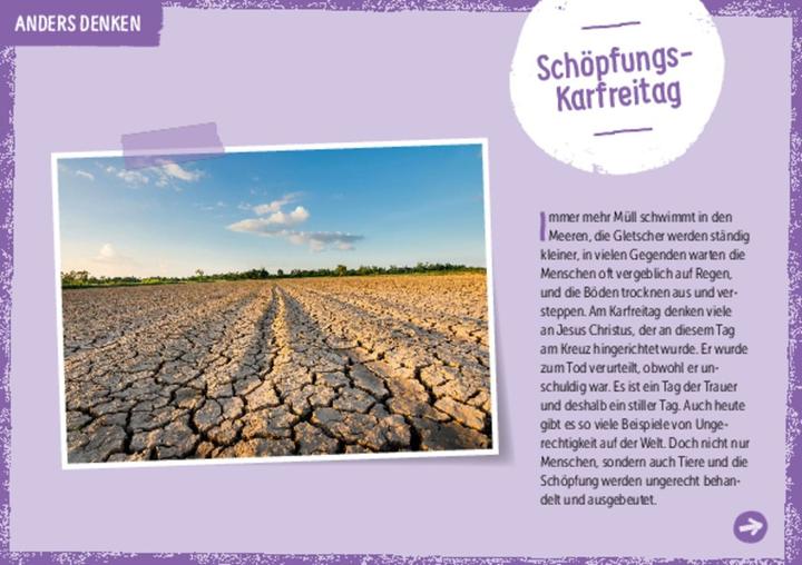 Actual product image 7 Wochen anders: ein Fastenkalender für Jugendliche von Aschermittwoch bis Ostern (German, Stephan Sigg, 2023)