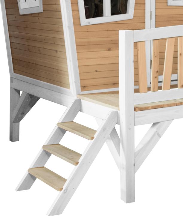 Immagine prodotto Axi Emma Playhouse marrone/bianco - scivolo viola