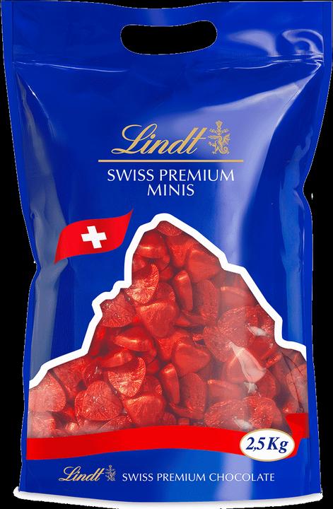 Image du produit Lindt Coeurs Lait Rouge (2500 g)