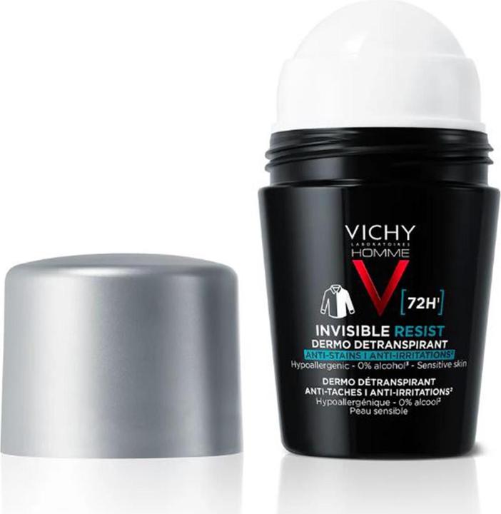 Actual product image Vichy Homme deodorant roll-on 72h anti-stain (Roll-on, 50 ml)