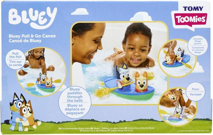 Actual product image Tomy Bluey canoe