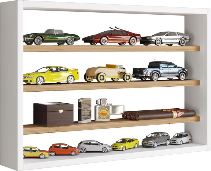 Image du produit VCM Étagère murale en bois Vitrine murale Étagère Osado M (60 x 10 x 40 cm)