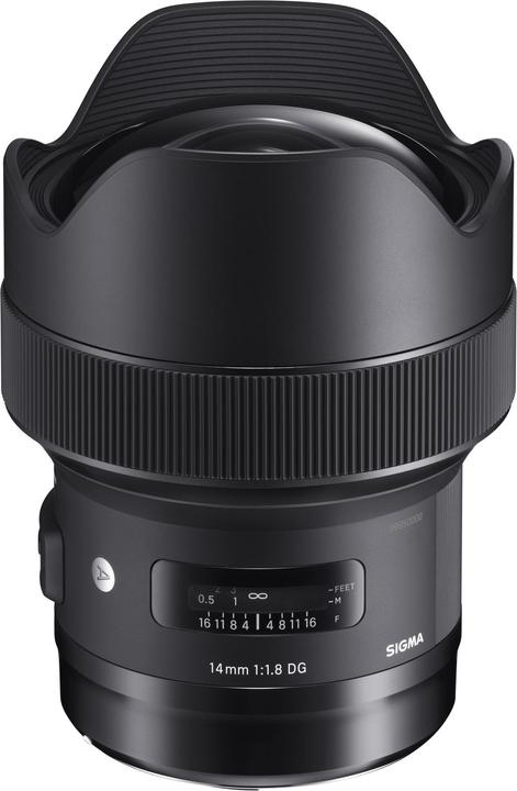 Produktbild Sigma 14mm f/1,8 DG HSM ART, Nikon F (EU) (Nikon F, Vollformat, APS-C / DX)