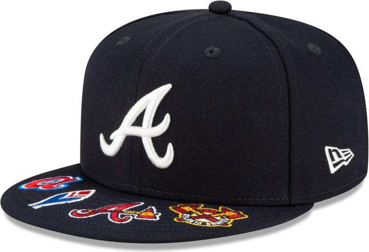 Produktbild New Era 59Fifty Cap - GRAPHIC VISOR Atlanta Braves - 7 3/8 (7 3/8)