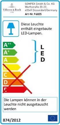 Energy Label Villeroy & Boch Myra (1000 lm)