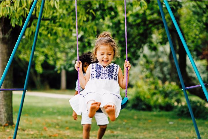 Actual product image Plum Swing Single Swing