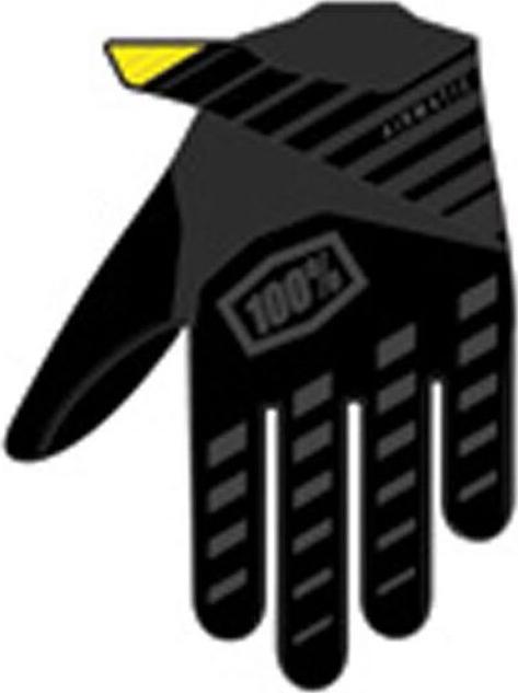 Actual product image 100% Airmatic Gloves Youth (L)