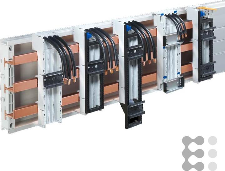 Produktbild Rittal OM-Adapter SV 9340.430 (B x H) 55 mm x 208 mm Polyamid Grau (RAL 7035) Passend für Sammelschienen St