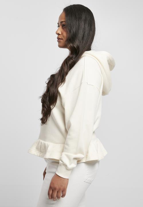 Actual product image Urban Classics Ladies Organic Volants Hoody (4XL)