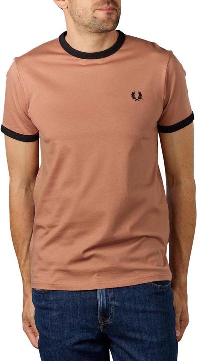 Actual product image Fred Perry Ringer T-Shirt black (XL)