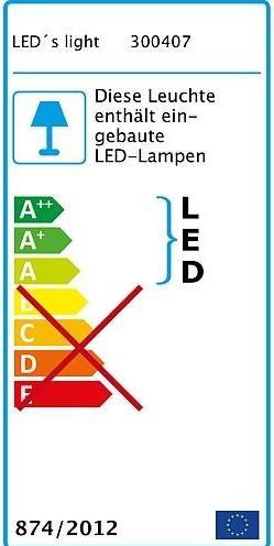Label énergétique Shada Projecteur solaire (1080 lm, IP65)