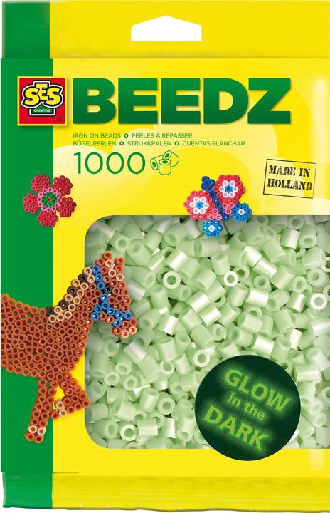 Actual product image Ses Ironing service beads glow in the dark