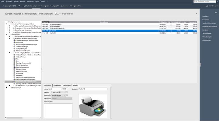Produktbild Lexware anlagenverwaltung 2023 1 license(s) (1 User, 12 Monate)