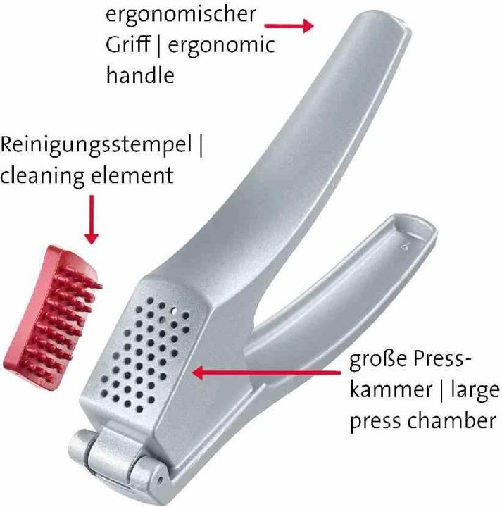 Actual product image Westmark Garlic press "Josie", 16.2x2.8x3.3 cm