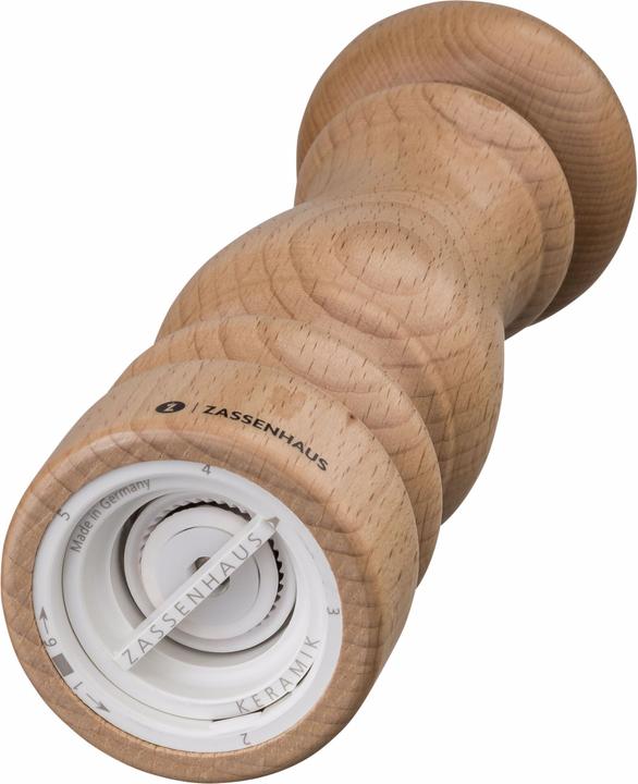 Produktbild Zassenhaus Pfeffermühle Potsdam Buchenholz natur, 20 cm (Pfeffer)