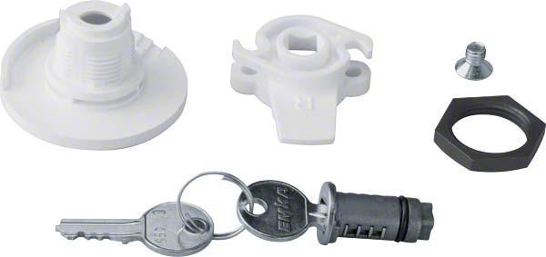 Hager Lock univ.2keys FZ453N f.cabinet IP44 Lock no.455
