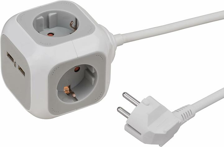Produktbild Brennenstuhl Alea-Macht (5 x, USB-A, 1.40 m)