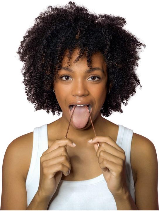Actual product image Keeko. Premium tongue scraper