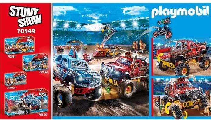Produktbild Playmobil Stuntshow Monster Truck Horned (70549, Playmobil Stuntshow)