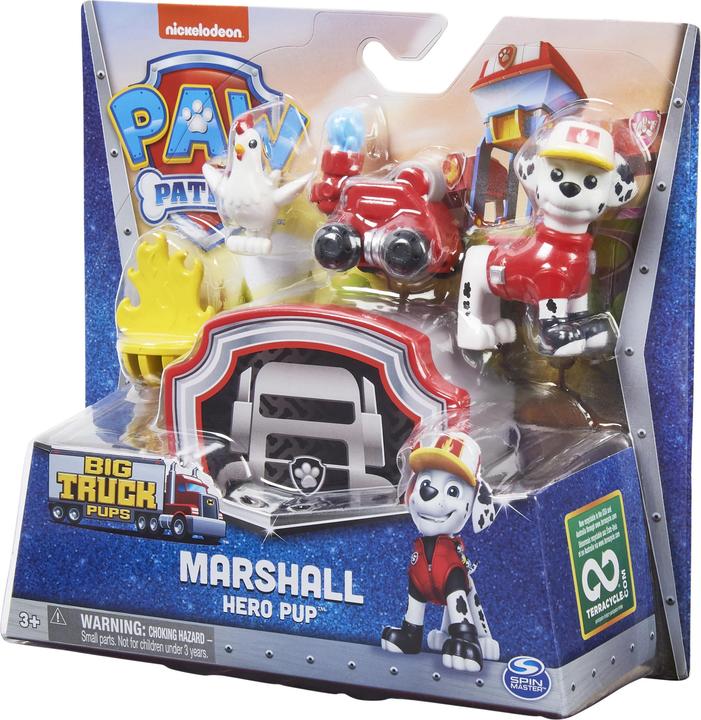 Actual product image Spin Master Paw Patrol Big Truck Pups Hero Pups Marshall