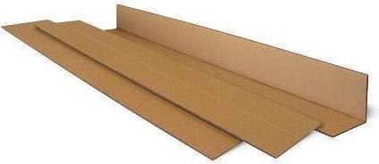 Actual product image Transpak Edge protection strips dimensions 1000x100x100mm thickness 7mm corrugated cardboard quality 2.30 BC (1 m, 100 mm)