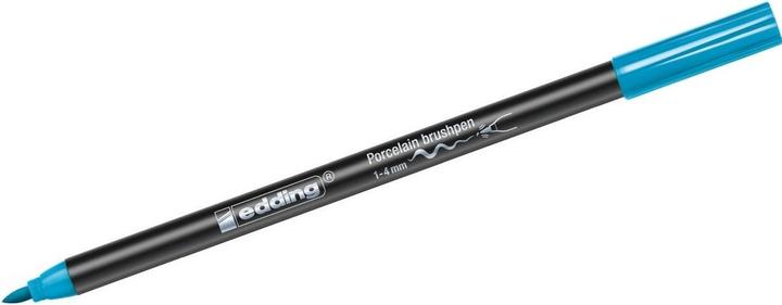 Produktbild Edding Porzellanmalstift Brushpen (Hellblau, 4 mm, 1 x)