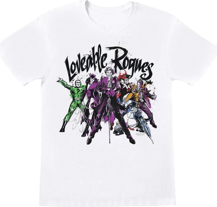 Immagine prodotto Batman Loveable Rogues Maglietta Ragazzi (128)
